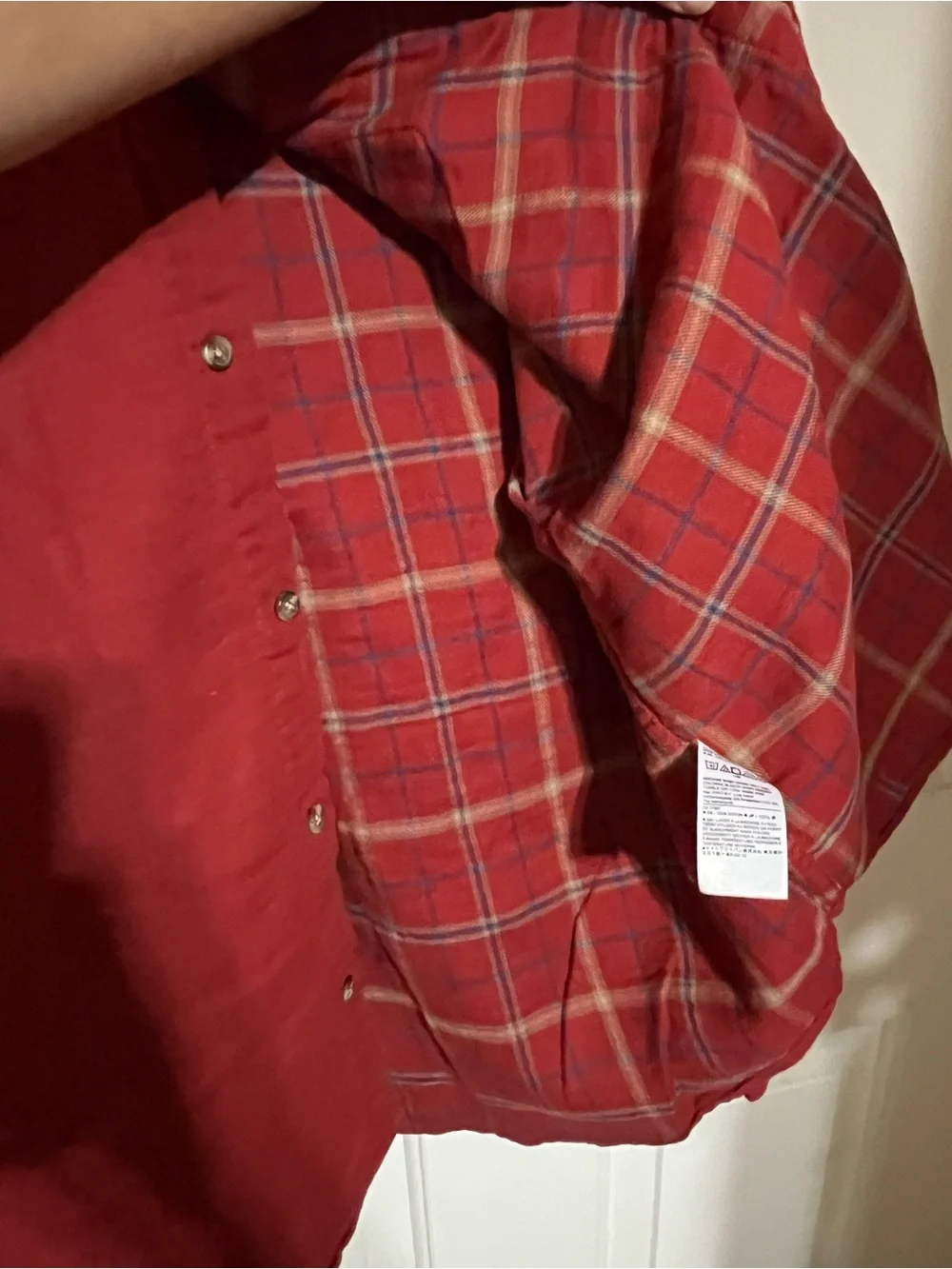 Banana Republic Men’s Red Button-Down Shirt 17-06
